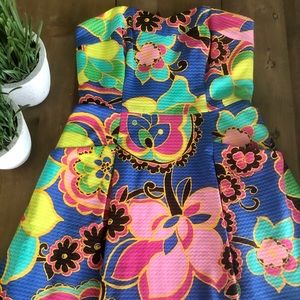 Lilly Pullitzer Strapless Sweetheart NecklineDress